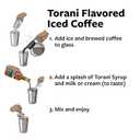 Torani Syrup, Hazelnut, 25.4 Ounces (Pack of 4) (EXP 02/17/28)