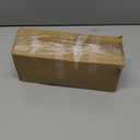 Tbestmax 10oz Cotton Ball Holder 7oz Qtips Dispenser, Bathroom Container Organizer for Storage Cotton Swabs, Pads - Apothecary Jar with Gold Lids