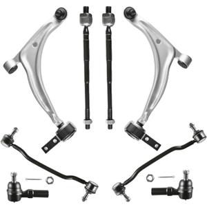 Front Lower Control Arm w/Ball Joint Fit for Nissan Altima 2002-2006, Maxima 2004 2005 2006 2007 2008 K620166 K620167-8 Set Suspension Kit