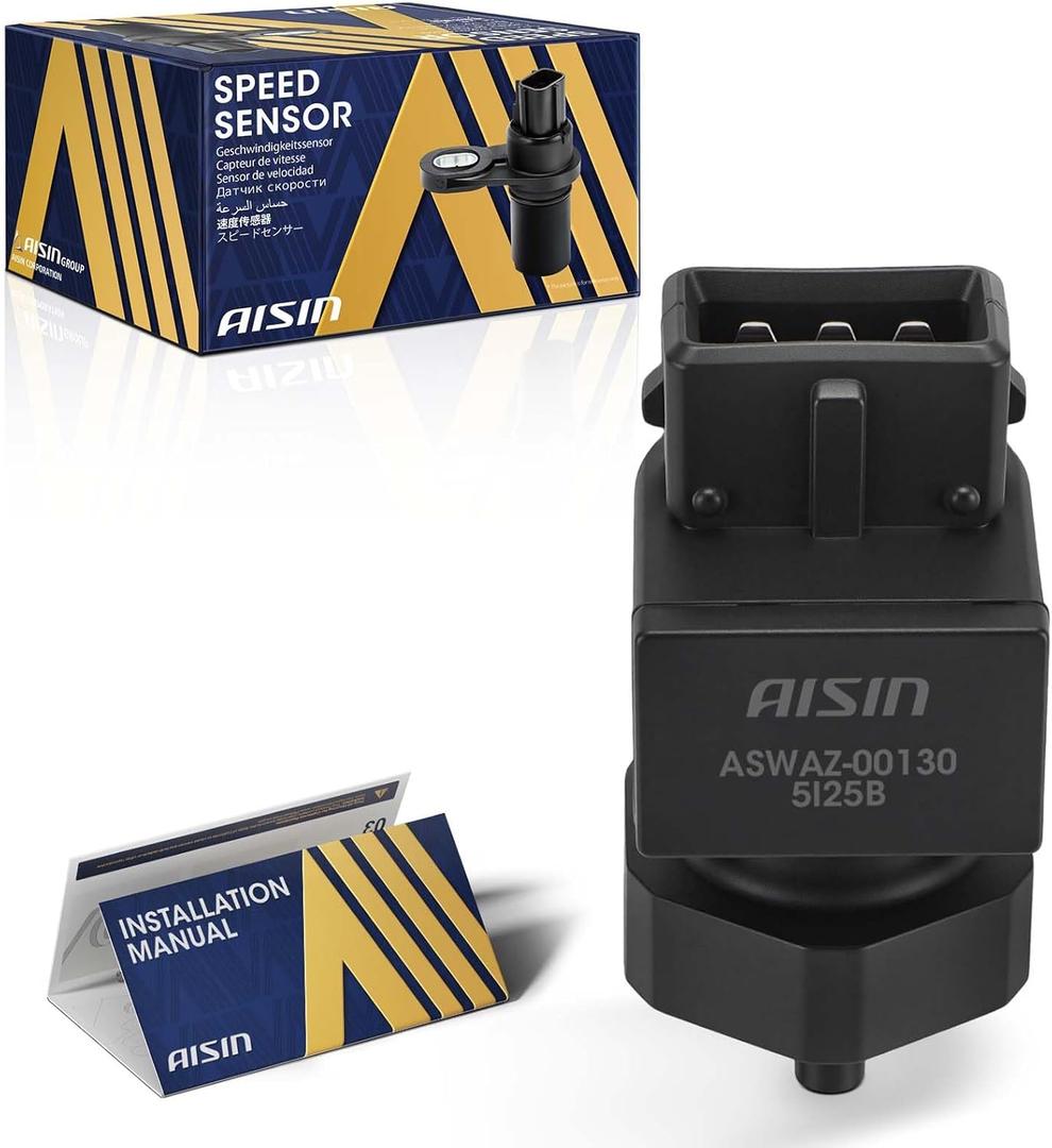 AISIN AFTERMARKET ASWAZ-00130 Transmission Speed Sensor - Compatible with Hyundai Elantra 03-14, Tucson 06-09, Accent 02-17, Sonata 99-05, Tiburon 03-08, Kia Forte Soul 10-13, Dodge Atos 05-08