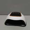 Gugusure Upgrade UV Nail Lamp. Nail Dryer for Gel Polish with Auto Sensor and 4 Timer Settings (Bright White)