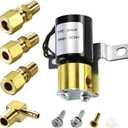 Universal Humidifier Solenoid Valve UHS24 24Vol-Compatible with Aprilaire 4040 General 990-53 and Honey.well HE280 32001639-002 U147112 by TOMOON