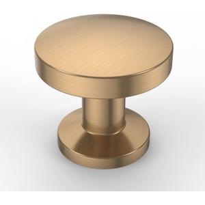 Asidrama 10 Pack Champagne Bronze Kitchen Cabinet Knobs Dresser Knob Drawer Knobs Cabinet Hardware Zinc Knob for Dresser Drawers