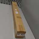 LazBlinds No Tools No Drill Cordless Bamboo Roman Shades, Light Filtering Window Treatment, Roll Up Bamboo Blinds for Window 38'' W x 64'' H, Squirrel