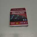 2 in 1 CO & Smoke Alarm,Carbon Monoxide Detectors, with Battery, Smoke Detector,85dB in Alarm,for Home and Kitchen,LCD Screen,Easy to Install