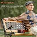 PRUNUS 429 Small Radio, Pocket Radio, AM FM Radios USB Charging, Large Button, Neodymium Speaker, Auto Save, USB Flash Drive, SD Card AUX Input MP3, Shortwave Radios for Elderly and Senior