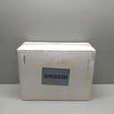 SUT 350 Pcs Gold and Clear Plastic Dinnerware Set for 50 Guests, Include: 50 Dinner Plates, 50 Dessert Plates, 50 Pre Rolled Napkins With Silverware, 50 Cups, Disposable Plates for Party, Wedding