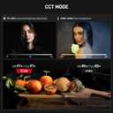 GVM 700W Spotlights LED Video Light,29100lux/1m(Bare Light),Photography Lighting Kit with APP Control, Continuous Lighting with Bowen Mount,CRI 97+, COB Lamp Beads,2700K-6800K