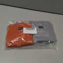 XEF Ear Warmer Headband for Women Winter Knit Elastic Wide Head Wrap Winter Ear Muffs Fashion Sports Headbands Sweatband Orange Grey