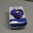 Airplane Pillow Combo with Chin Strap, Travel Pillows for Airplanes with Sleep Eye Mask, Plane Pillow for Long Flights, Car Road Trip, 360 Headrest, Stop Bobblehead, Black