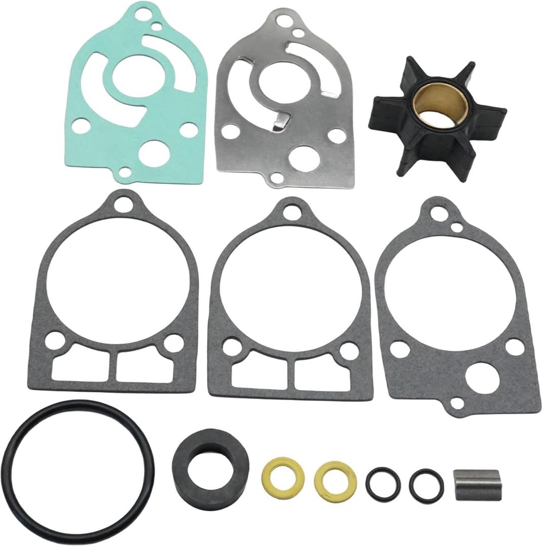 89983T1 Water Pump Impeller Kit for Mercury Marine 35 40 45 50 60 70 HP Outboards Engine 47-89983Q1 47-89983T2 Sierra 18-3207