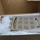 Christopher Knight Home Magwen Outdoor Acacia Wood Barstool with Wicker (Set of 2), Light Brown and Light Multi-Brown