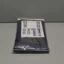 Window Black Blackout Curtains for Bedroom 84 inches Long 2 Panels Set Grommet Blackout Drapes Energy Saving Noise Reducing Thermal Insulated for Bedroom Living Room Nursery