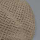 ZALL Tan Waffle Bath Mat Wavy,Super Absorbent Non Slip Bathroom Rug, Brown 24x60inch, Machine Washable Ultra Soft Floor Mats