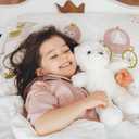 MUSOLEI Princess Fitted Sheet Set Cute Girl Castle Sheet Girl Bed Sheets Girls Teens Kids Bedding Set 1 Deep Pocket Fitted Sheet with Pillowcases Microfiber (Princess, Full)