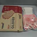 2Set Red+Blue Extreme Heat Resistant Oven Gloves Cooking Gloves for BBQ, Grilling, Baking, Cutting, Smoker Fireplace, Household Essentials