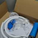 Balloon Arch Stand 8.2 Feet and 5 Feet Free Bending Half Arch Balloon Stand with Base Balloon Arch Kit for Wedding Birthday Baby Shower Graduation Halloween Party Decorations