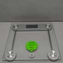 Weight Watchers Scales by Conair Scale for Body Weight, Digital Bathroom Scale in Clear