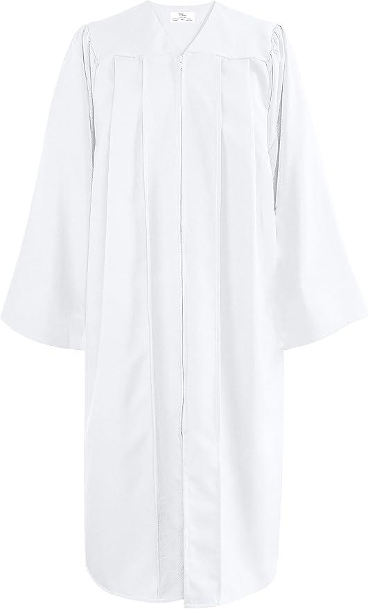Happy Secret Matte Choir Robes for Church Adults Graduation Gown Baptismal Robes, 57"