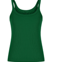 Women's Casual Camisole Tank Top Pure Color Basic Strap Sleeveless Undershirt for Spring Summer Comfortable Daily Wear ( M )