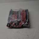 Buffalo Plaid Area Rug - 4 x 6 Ft, Black and White Checkered, Washable Cotton, Ideal for Front Porch, Kitchen, Entryway, Patio, Bathroom