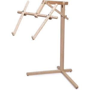Needlework Floor-Standing Type Stand Made of Natural Organic Beech Wood Tapestry Cross Stitch Embroidery Frame Holder
