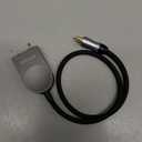 Optical Splitter 1 in 2 Out Fiber Optic Digital Audio Cable Toslink S/PDIF 1 Male Input 2 Female Output Support LPCM2.0, Dolby Digital, DTS 5.1 for TV,Home Theater,Sound Bar,Game Console(1.6ft/0.5m)