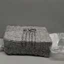 Dog Stairs for Small Dogs, 3-Step Non-Slip Pet Stairs for Couch Sofa and Chair, Dog Bed Stairs for Puppy, Older Cat, Grey, 13.6" H