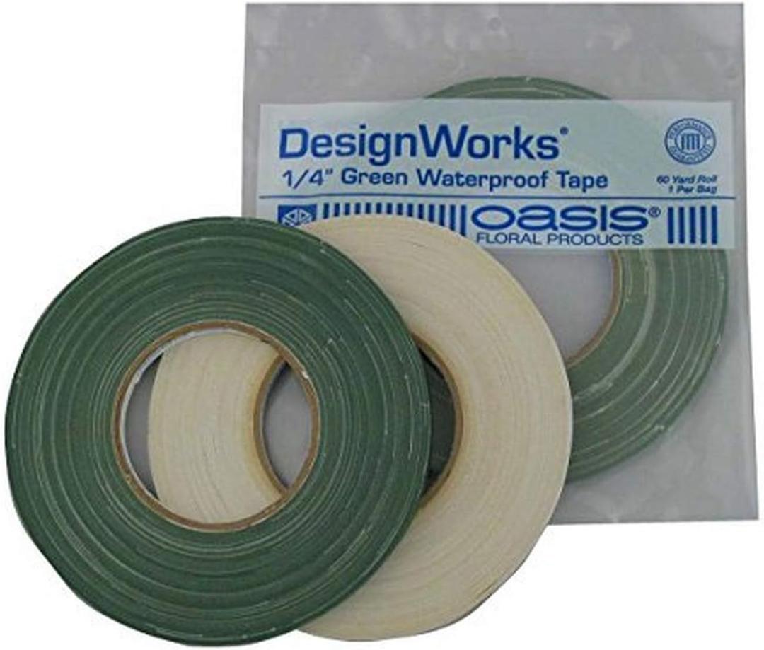 Oasis 1/4"x60yd Green Waterproof Tape