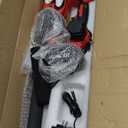 2-in-1 Cordless Pole Saw & 8'' Mini Chainsaw,Forest Ranger Approved Electric Handheld Chain Saw with 2× 21V 4.0Ah Rechargeable Batterie&Charger, Auto Oiling Multi-Angle,Max 16Ft Saw for Tree Trimming, Red Color