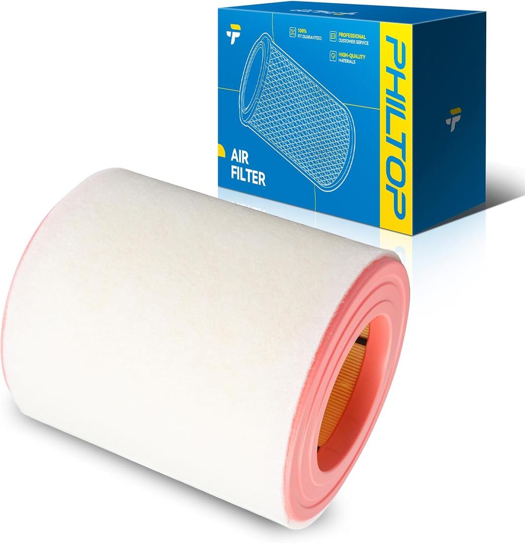 PHILTOP Engine air filter CA11070 Replacement for 2012-2018 Audi A6 Quattro, A7 Quattro, S6, S7, 3.0L 4.0L