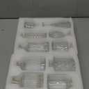 Valentine's Day Clear Glass Bud Vases Set of 12, Mini Flower Vase for Centerpieces, Small Vases in Bulk for Wedding Decorations, Vintage Vase for Baby Shower, Party, Recepetion, Home Table Dcor