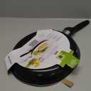 GreenPan Rio Healthy Ceramic Nonstick 12" Frying Pan Skillet, PFAS-Free, Dishwasher Safe, Black