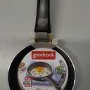 GoodCook Everyday Nonstick Aluminum 4.6-Inch Round Mini Frying Pan, Black