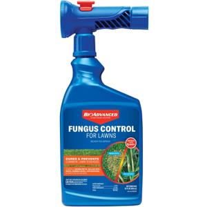 BioAdvanced Fungus Control for Lawns, Ready-to-Spray, 32 fl oz, 5,000 Sq Ft, Lawn Fungicide