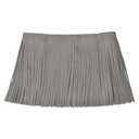 uxcell 2 Yards 10 Inch PU Faux Leather Fringe Trim Double Side Leather Sewing Tassel Fringe for DIY Sewing Dress Crafts Skirt Decoration, Gray