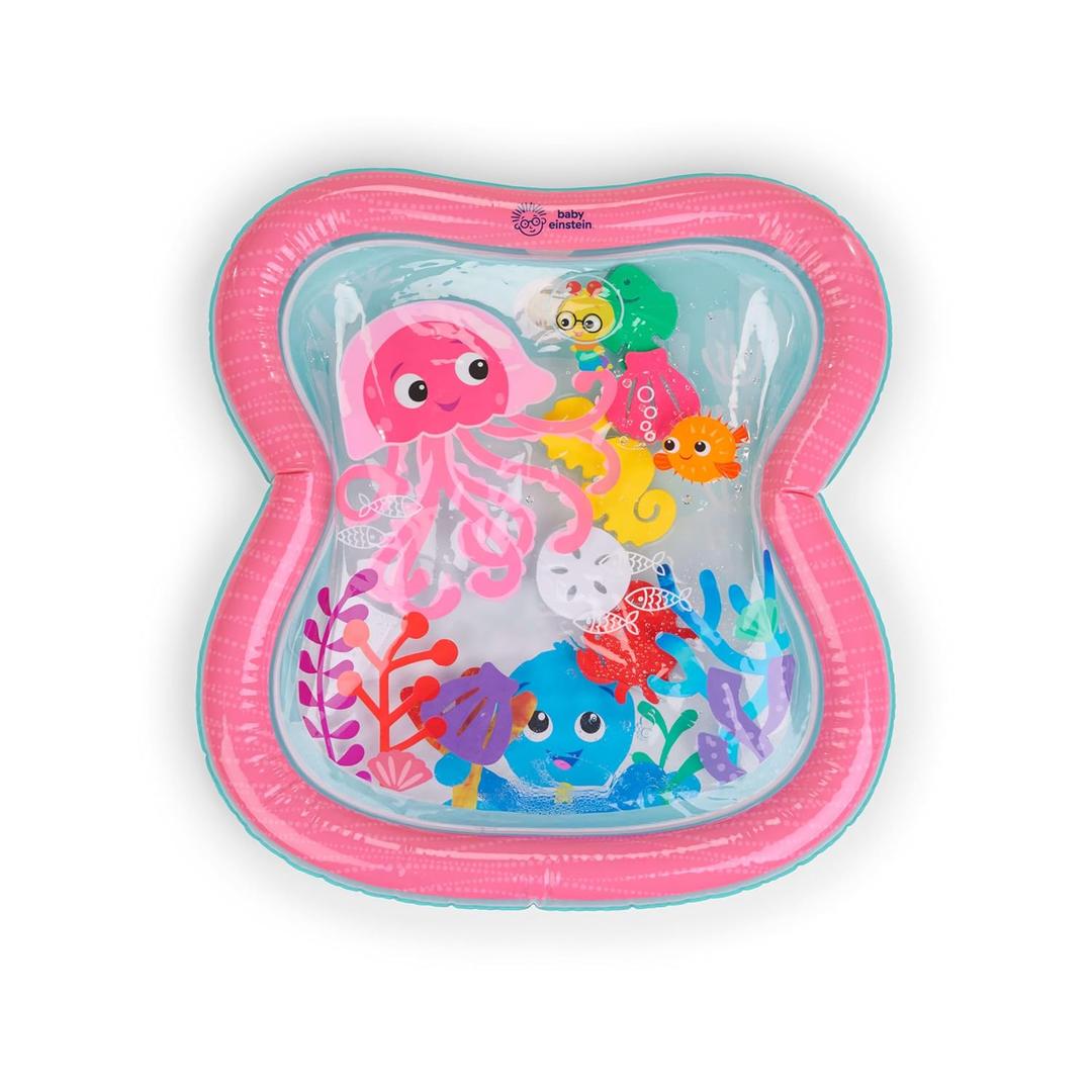 Baby Einstein Ocean Explorers Jiggling Janet Water Mat, Multisensory, Pink, Newborn +
