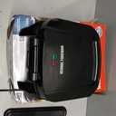 George Foreman GR340FB Classic Plate Electric Indoor Grill and Panini Press, 4-Servings, Black