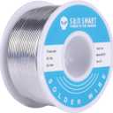 SainSmart 0.8mm Solder Wire 63/37 Tin/Lead Sn63Pb37 with Flux Rosin Core for Electrical Soldering (100g /0.22lbs)