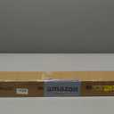 Lwiiom Double Curtain Rods with Aluminum End Cap and Full Surround Brackets,1"Front and 5/8" Back Rod,Adjustable between 36 to 72 Inches (3-6 Feet), Brushed Nickel Double Window Drapery Rod