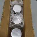 Juice Bottles with Lids, 16 Oz - Set of 3 - Clear Glass Jars with Caps - Reusable Empty Drink Containers for Juicing, Smoothies, Water, Milk, Kombucha Storage, Wellness Shots and More