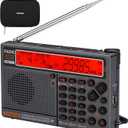 ZHIWHIS Shortwave Radio with APP Control and Antenna Port, AIR AM FM SW UHF VHF WB NOAA Emergency Radios, Flashlight/SOS Alarm/Bluetooth/MicroSD Play/1000Presets/Rechargeable Portable Receiver ZWS-757