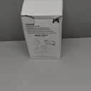 Hanging Automatic Food Dispenser, 27oz Large Capacity Hanging Pet Cage Feeder for Rabbit Bird Chinchilla Hedgehog Guinea Pig Ferret Kitty Puppy (Gray)