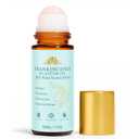 Frankincense and Castor Oil Rose Quartz Roller – Organic Cold-Pressed Castor Oil Roll-On with Removable Rose Quartz | Firms Smooths Skin, Brightens Eyes, Reduces Scars Stretch Marks 1.7FLOZ