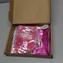 21st Birthday Decorations for Her, Hot Pink Happy 21st Birthday Banner Hanging Swirls Tiara Sash Cake Topper Foil Balloon for Women Girl 21 Year Old Party Supplies