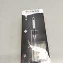 YUSWKO Black Handheld Milk Frother Wand with Stand for Coffee, Rechargeable Electric Whisk with 3 Heads 3 Speeds Drink Mixer Coffee Frother For Latte, Cappuccino, Hot Chocolate, Egg