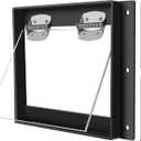 GROWLING Raccoon One Way Door - Humane, Contactless Animal Excluder Trap - Raccoon One Way Eviction Door, Easy to Install & Weather-Resistant, Ideal for Squirrels, Skunks, Possums