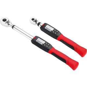 ACDelco ARM601-34 3/8 &  Heavy Duty Digital Torque Wrench Combo Kit with Buzzer and LED Flash Notification  ISO 6789 Standards with Certificate of Calibration
