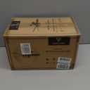 Ceiling Fan 36'' for Small Room: Modern Ceiling Fans with Light Remote Control - Reversible Quiet DC Motor Dimmable with 6 Speeds for Small Office Kids Bedroom(Bronze+Walnut)