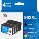 Starink 962 962XL Ink Cartridges for HP962XL/ 962 Ink Replacement for HP 962XL Ink Cartridges Combo Pack Work for HP Officejet Pro 9010 Ink 9015 9018 9020 Printers (4-Pack, 962 XL Ink)